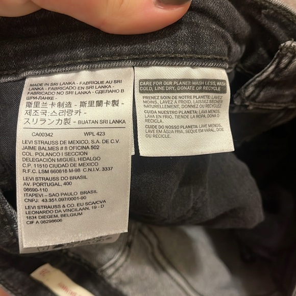 Women's Levi's 721 High Rise Skinny - Picture 10 of 14